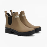 Barbour MALLOW Womens Chelsea Wellies Military Brown/Black