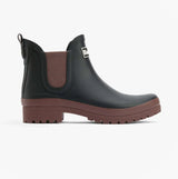 Barbour MALLOW Womens Chelsea Wellies Black/Vicuna