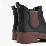 Barbour MALLOW Womens Chelsea Wellies Black/Vicuna