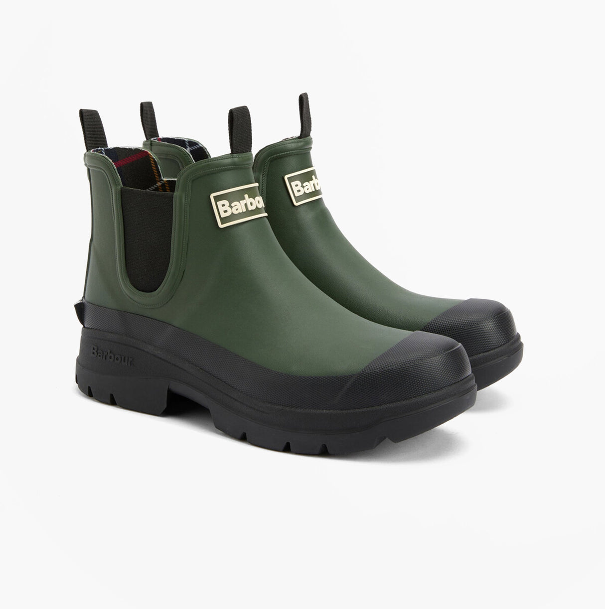 Barbour NIMBUS Womens Chelsea Wellies Olive/Black