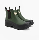 Barbour NIMBUS Womens Chelsea Wellies Olive/Black