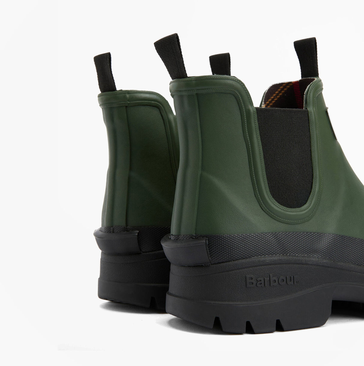 Barbour NIMBUS Womens Chelsea Wellies Olive/Black