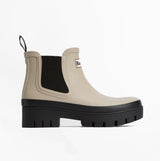 Barbour HALTON Womens Chelsea Wellies Light Sand/Black