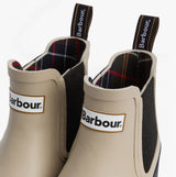 Barbour HALTON Womens Chelsea Wellies Light Sand/Black