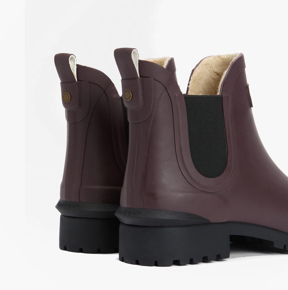 Barbour KIRKTON Womens Chelsea Wellies Fudge