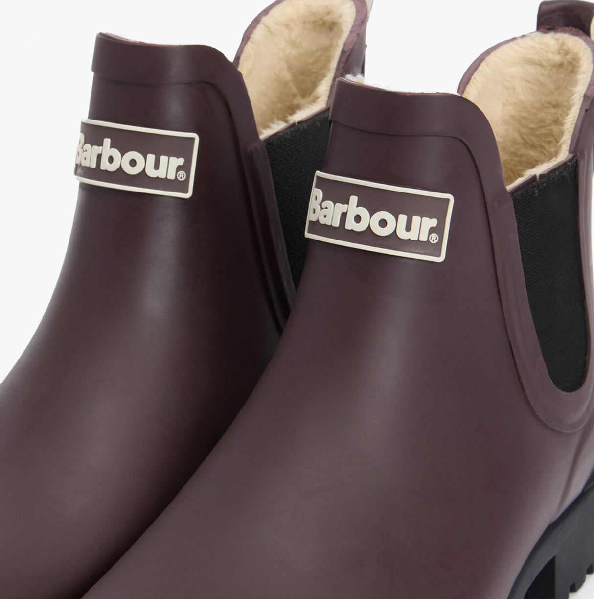 Barbour KIRKTON Womens Chelsea Wellies Fudge