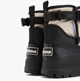 Barbour BRAYBOURN Womens Duck Boot Wellies Beige/Black