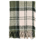 Barbour TARTAN BOUCLE Scarf Womens Ancient Loden
