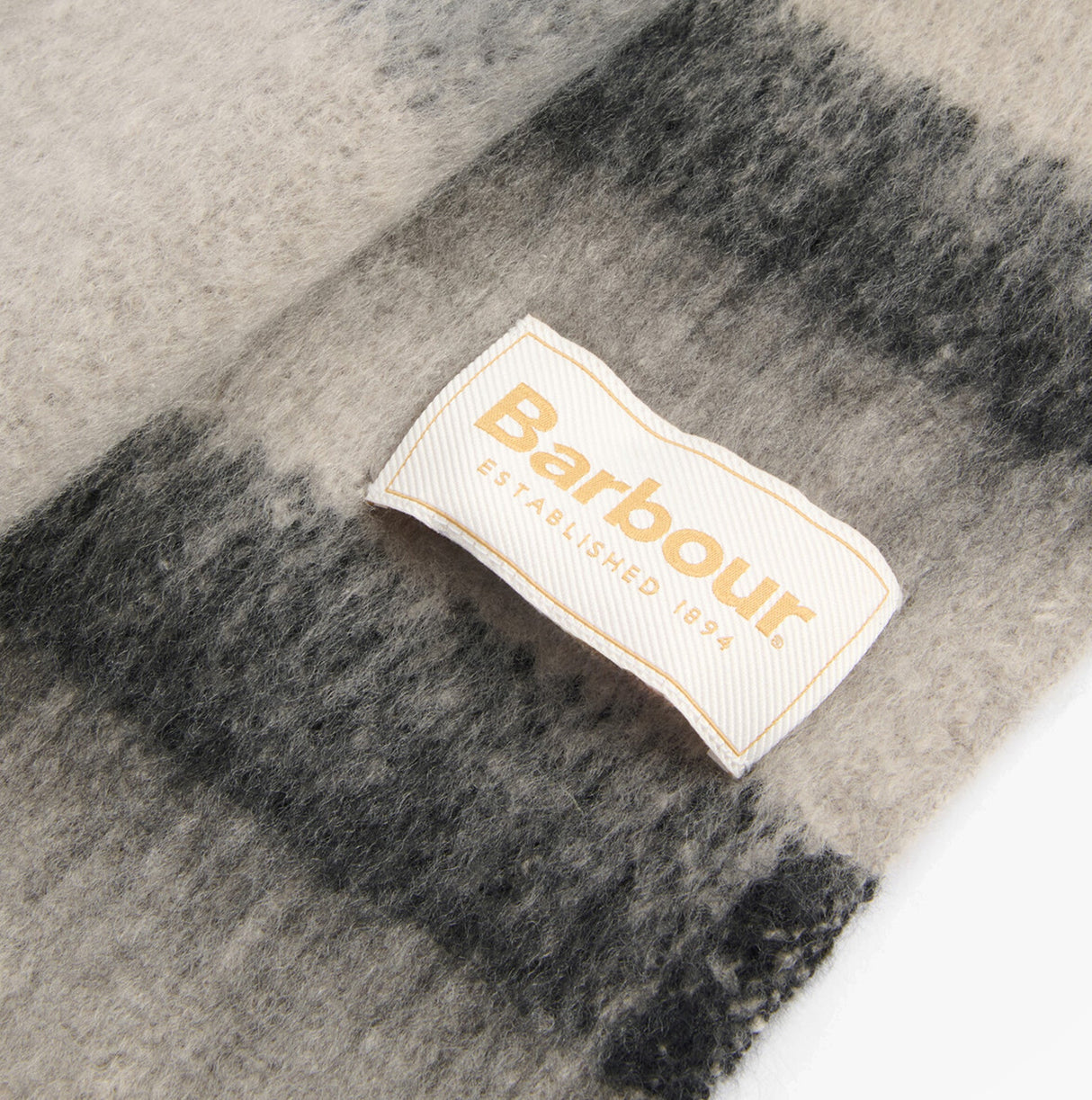 Barbour ISLA TARTAN BOUCLE Womens Winter Monochrome Tartan