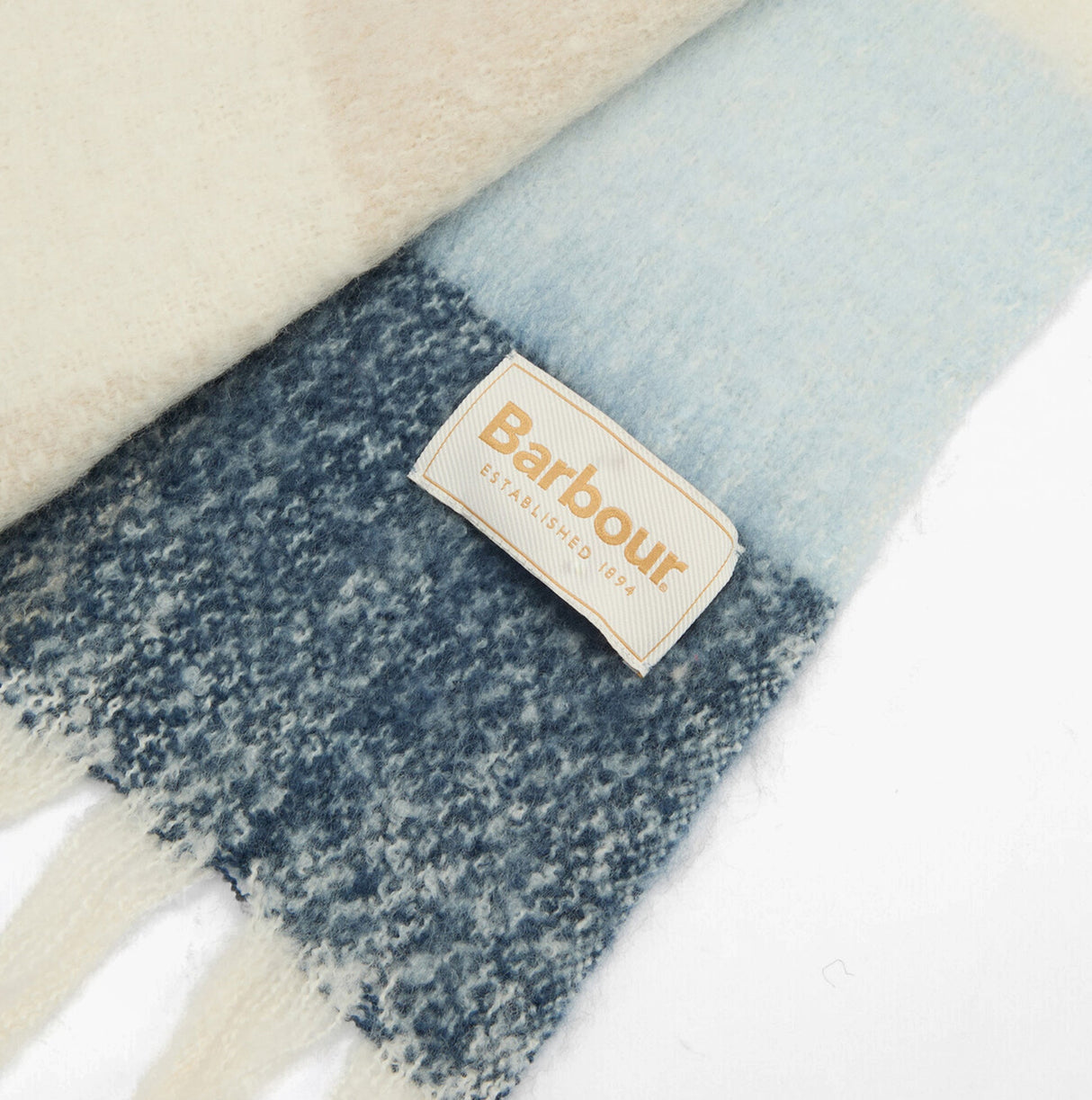 Barbour MARIE Womens Winter Ice Blue Check