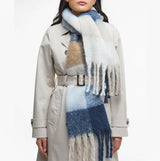 Barbour MARIE Womens Winter Ice Blue Check