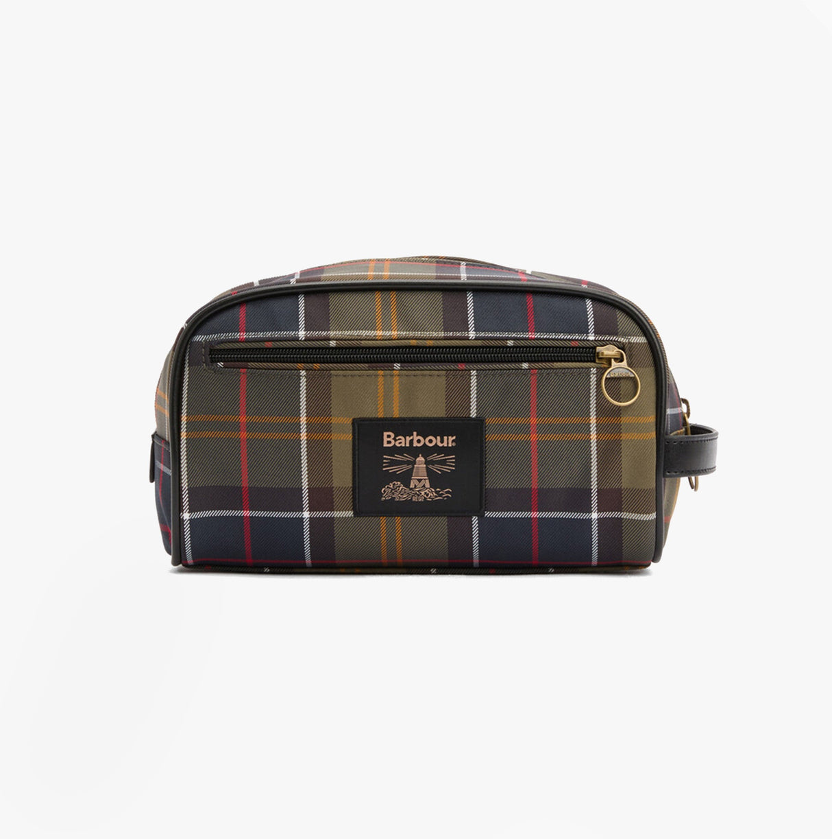 Barbour TARTAN Mens Washbag Classic/Beacon