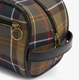 Barbour TARTAN Mens Washbag Classic/Beacon