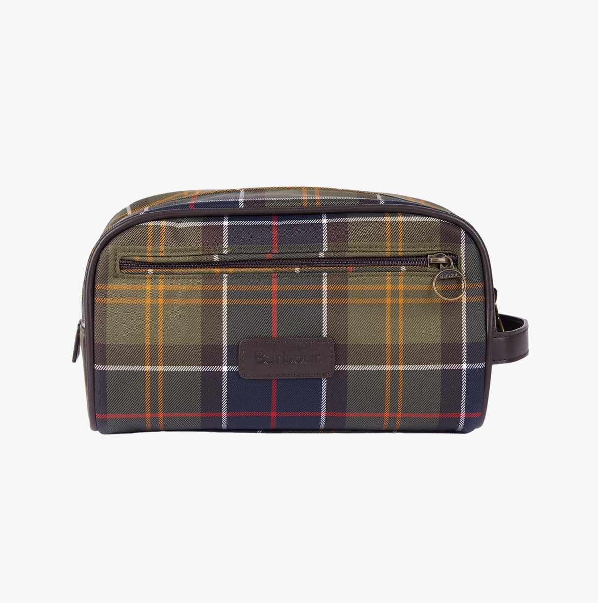 Barbour TARTAN Mens Wash Bag Classic Tartan