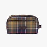 Barbour TARTAN Mens Wash Bag Classic Tartan
