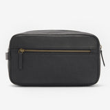 Barbour HIGHGATE LEATHER Mens Wash Bag Black