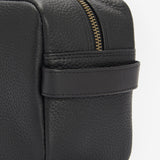 Barbour HIGHGATE LEATHER Mens Wash Bag Black