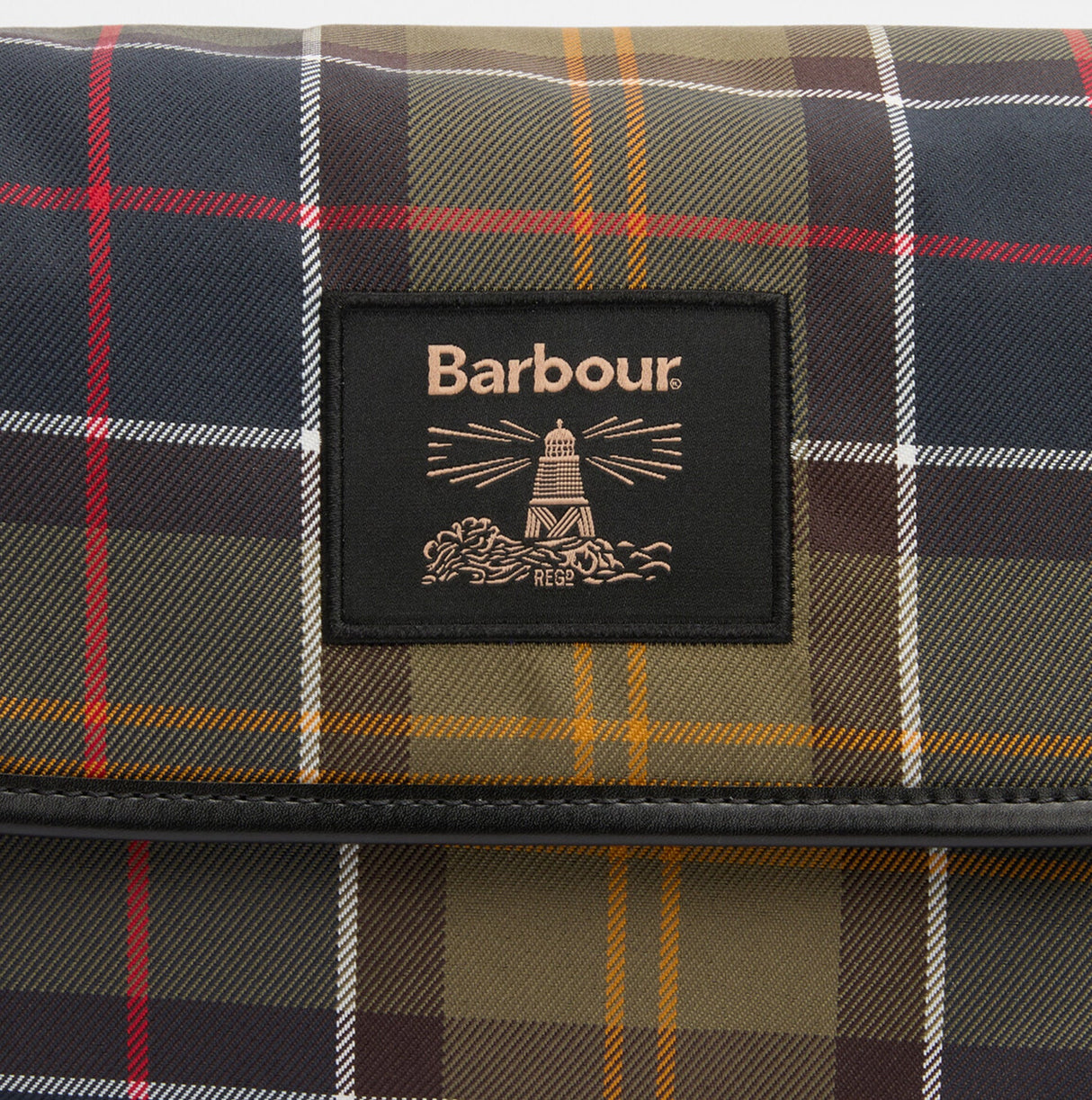 Barbour TARTAN HANGING Mens Washbag Classic/Beacon