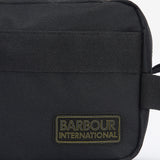 Barbour KNOCKHILL ESSENTIAL Mens Wash Bag Black