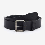 Barbour GLEN Mens Leather Belt Black