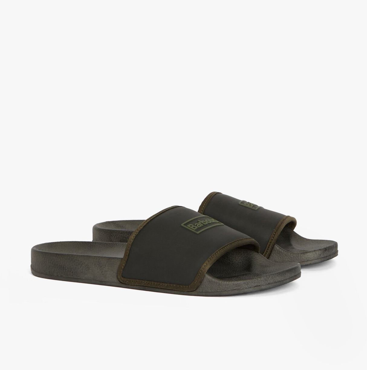 Barbour CRESSWELL Mens Sliders Black