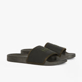 Barbour CRESSWELL Mens Sliders Black