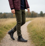 Barbour FARSLEY Mens Chelsea Boots Black