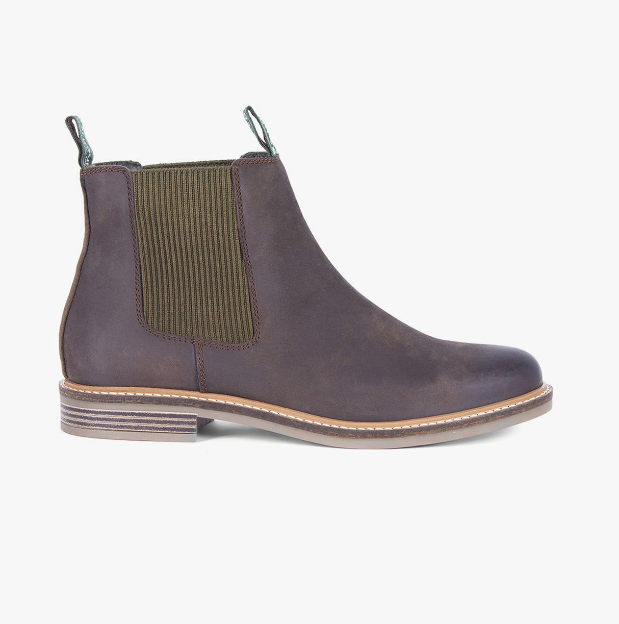 Barbour FARSLEY Mens Chelsea Boots Chocolate