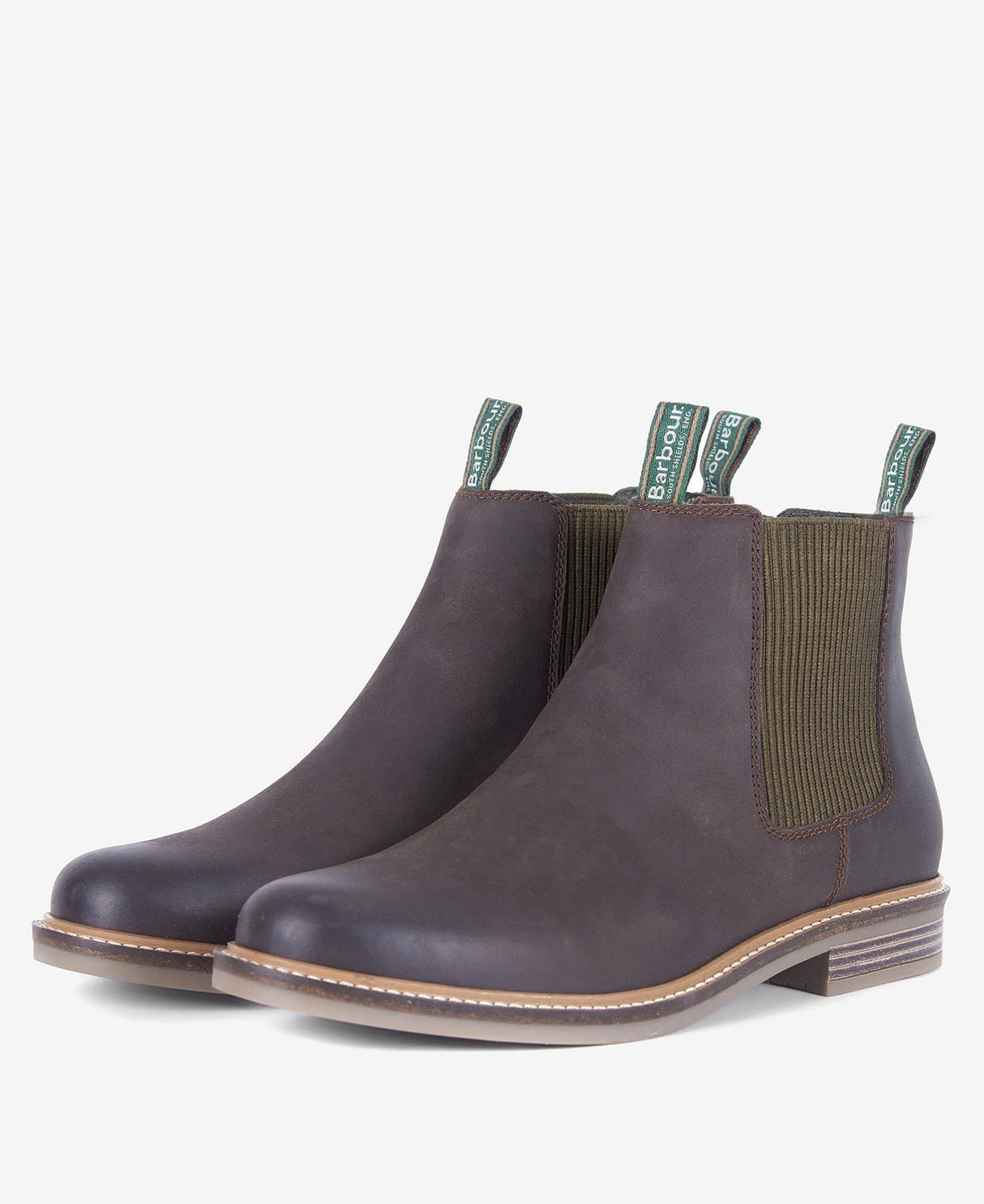 Barbour FARSLEY Mens Chelsea Boots Chocolate