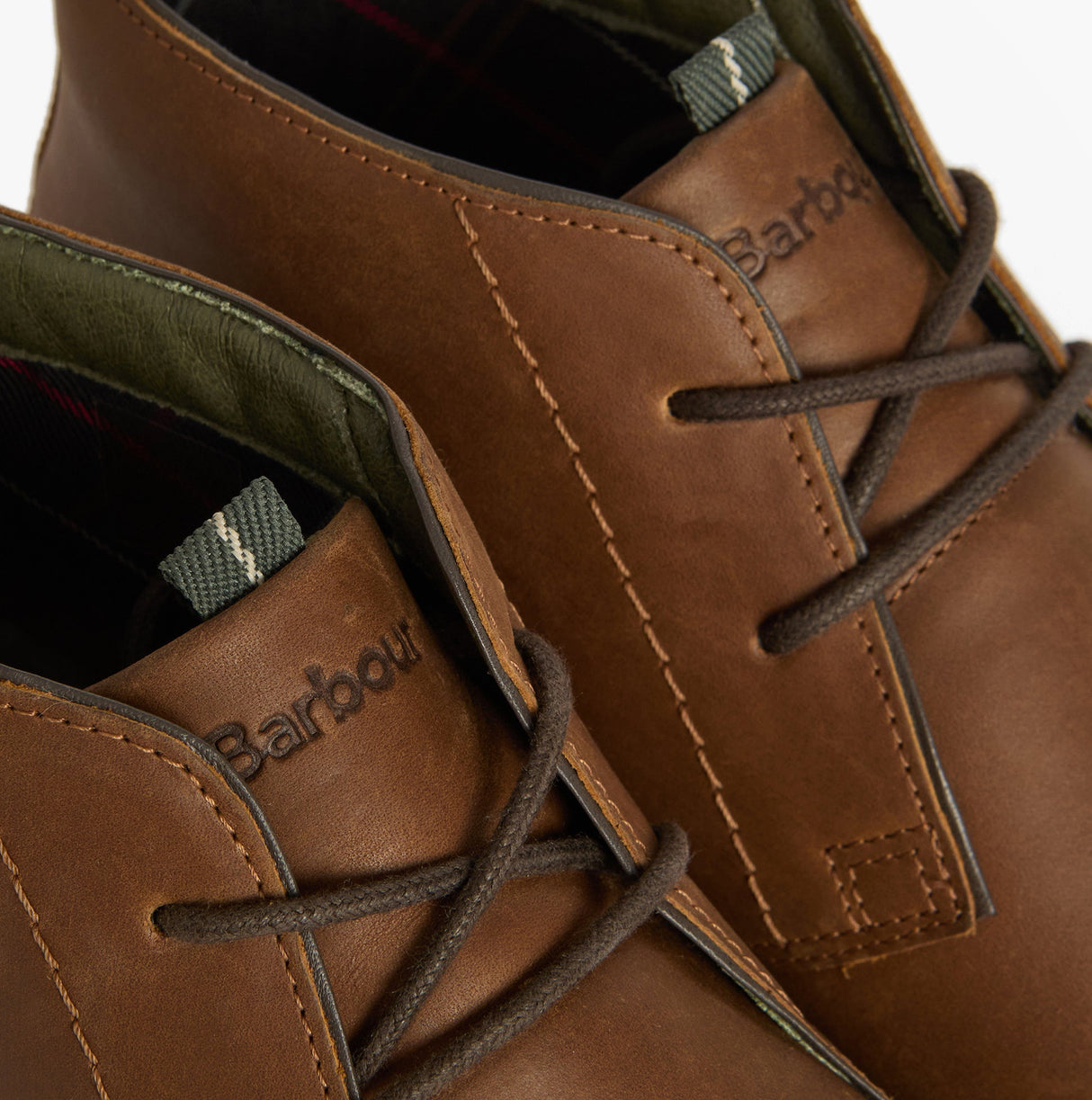 Barbour FARSLEY Mens Chelsea Boots Tan