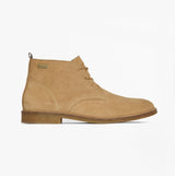 Barbour SONORAN Mens Desert Boots Taupe Suede