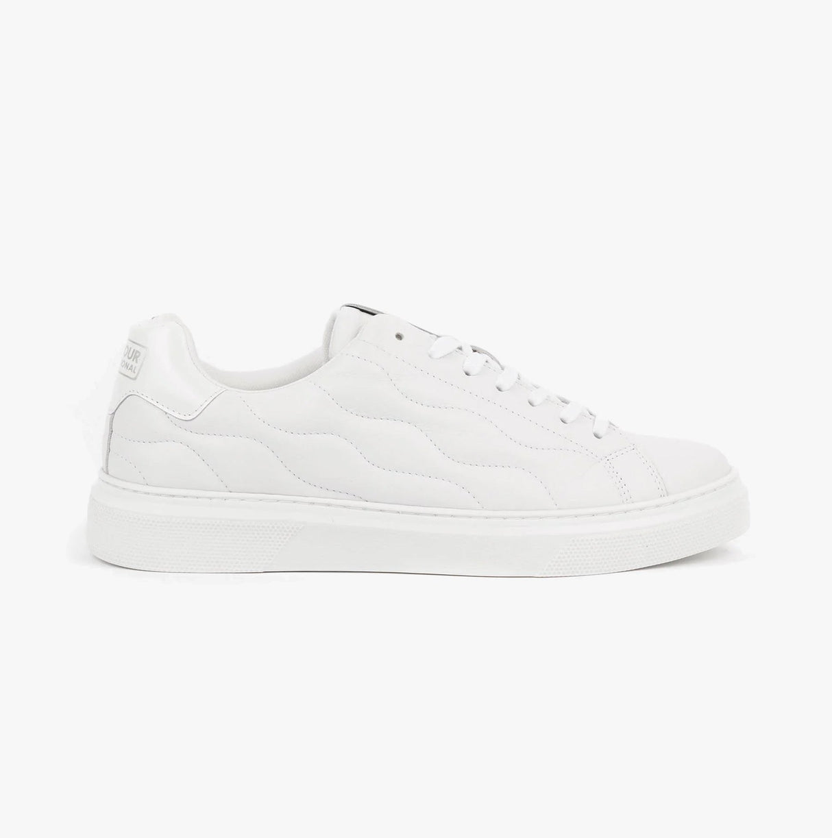 Barbour GLENDALE Mens Trainers White