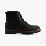 Barbour STORR Mens Derby Boots Black