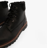 Barbour STORR Mens Derby Boots Black