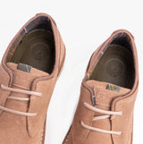 Barbour ACER Mens Derby Shoes Sand Suede