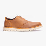 Barbour ACER Mens Derby Shoes Cognac