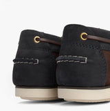 Barbour WAKE Mens Boat Shoes Brown/Navy