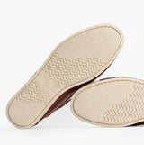 Barbour WAKE Mens Boat Shoes Cognac