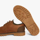 Barbour SANDSTONE Mens Derby Shoes Cognac