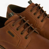 Barbour SANDSTONE Mens Derby Shoes Cognac