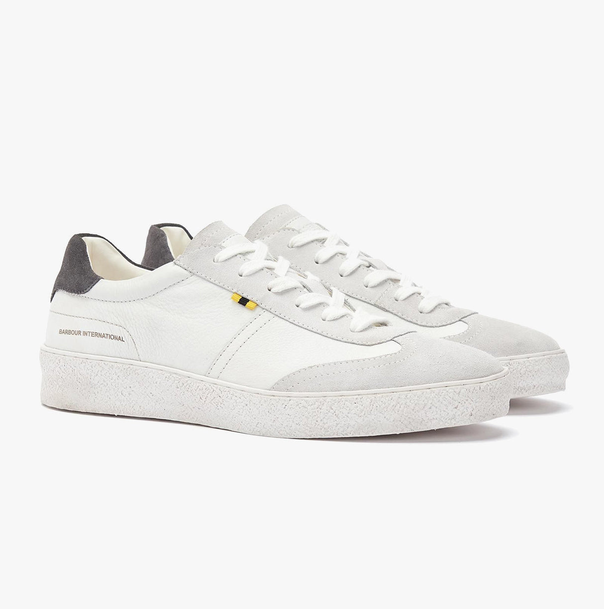 Barbour FELIX Mens Trainers Off White