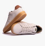 Barbour REFLECT Mens Casual Trainers Off White