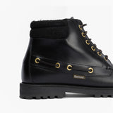 Barbour TILLER Mens Moccasin Boots Black