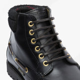 Barbour TILLER Mens Moccasin Boots Black