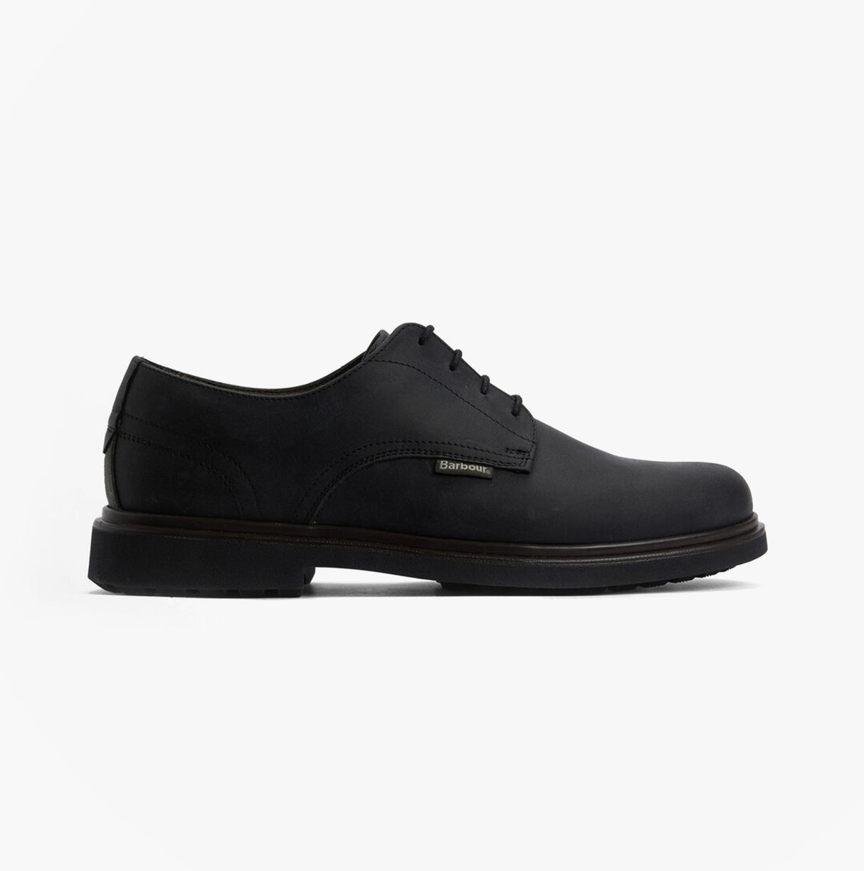 Barbour CARTHY Mens Derby Shoes Black