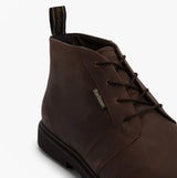 Barbour MEAYS Mens Chukka Boots Dark Brown