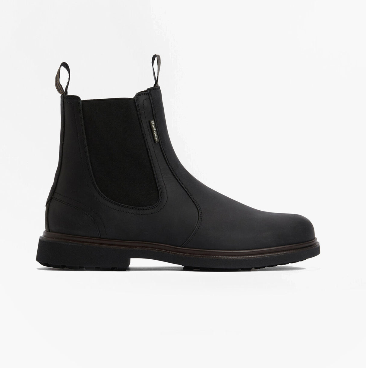 Barbour HALE Mens Chelsea Boots Black