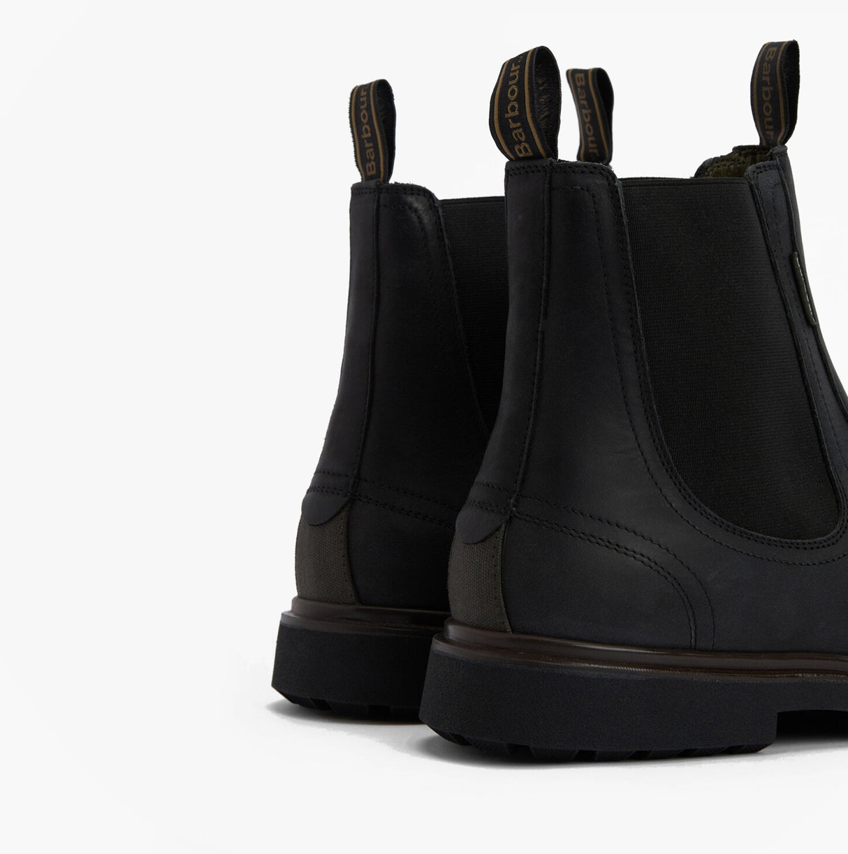 Barbour HALE Mens Chelsea Boots Black