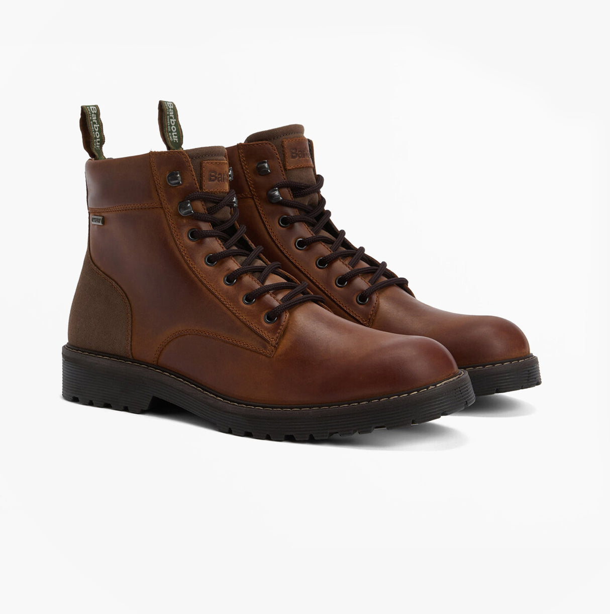 Barbour HARRISON Mens Boots Dark Brown