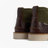 Barbour HADSTON Mens Chukka Boots Olive/Dark Brown